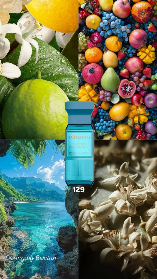 Alfazeto 129 – 50ml Elegant Woody Men’s Luxury Perfume | Golden Pyramids